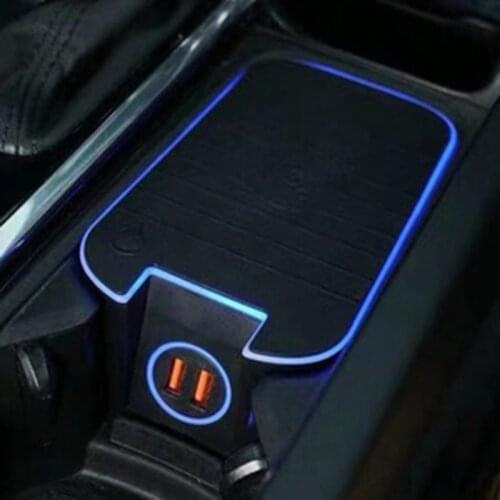 For Volvo XC90 S90 V90 XC60 V60 C60 S60 2018 2019 2020 15W car QI wireless charging phone charger charging plate accessories