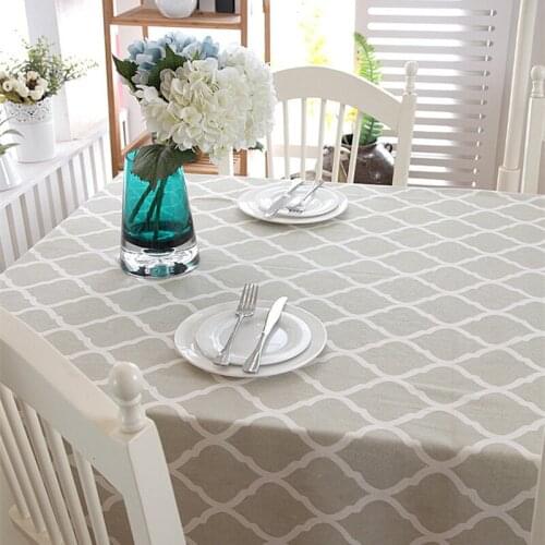 Byetee Plaid Printed Decorative Table Cloth Tablecloth For Kitchen Home Decor Dining Table Cover Rectangular Tables