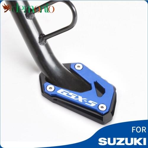 For SUZUKI GSX-S 1000 / F 2014-2021 Kickstand Side Stand Extension Enlarge Pad Support Plate GSX S1000 1000F GSXS Accessories
