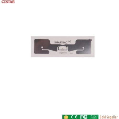 Impinj monza r6 chip 860-960MHz long distance UHF Passive Smart wet inlay Sticker Smartrac Dogbone RFID tag