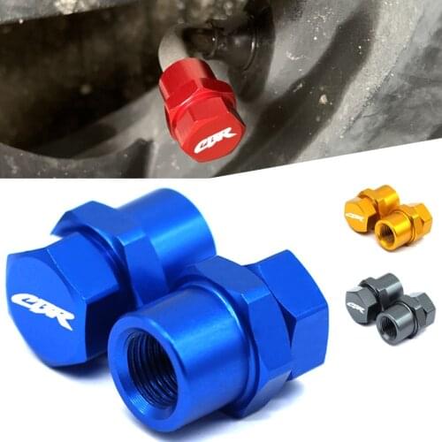 Motorcycle Wheel Tire Valve Air Port Cover Caps For Honda CBR 125R 600 F4i 650F 650R 1100XX 1000F CBR600RR CBR954RR CBR1000RR