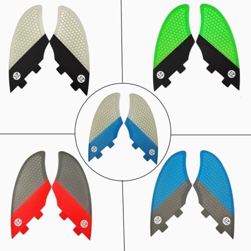 2020 Hot FCS surf fins Surfing Surfboard FCS Fins Future Keel fin FCS Pair Sell In Surfing Blue/White/gray/Red/green/black Color