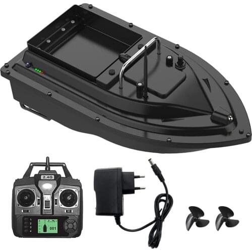 2021Gps Fishing Bait Boat With Large Bait Container Automatic Bait Boat 400-500m Remote Range D18b Finder Speedboat Fishing Tool