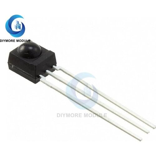 5 PCS/Lot TSOP4838 Infrared Receiver Module IC Chip 38kHz 2.5V-5.5V 45m Transmission Range For PCM Remote Control Systems