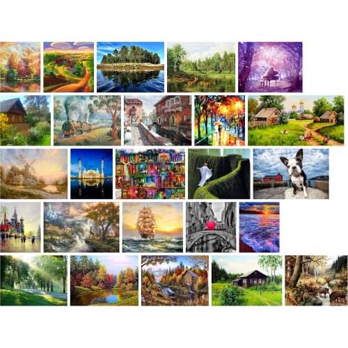 14/16/18/22/25CT Onebookmark gift add Counted Cross Stitch Kit Winter Cabin Chalet Hut Snow Deer and River Brook Creek dim 5