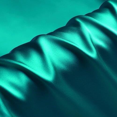 Natural Mulberry Stretch Satin (90% Silk+10% Spandex)16 19m/m Thick 42.5" ( 108cm) 55" (140cm) Width Noble Organic Silk Fabric