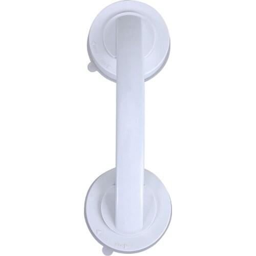 Newest Vacuum Sucker Suction Cup Handrail Bathroom Super Grip Safety Grab Bar Handle for Glass Door Bathroom Elder