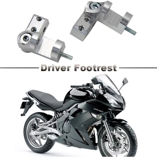 NEW For Kawasaki ER6F 2009 Motorcycle Foot Peg Passenger Footpeg Lowering Kit