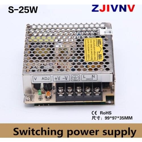 Single output 25W switching power supply output 5v 5a, 15V 1.6A, 24V 1A power supply ac-dc led power supply 12v 2A