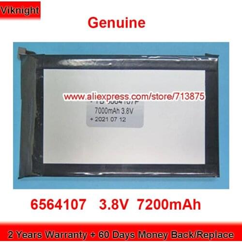 Genuine 6564107 Battery 6664107 for Gpd Pocket 1 Mini Laptop 3.8V 7200mAh