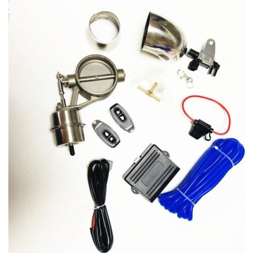 1 Set Control Exhaust Valve/Cutout Wireless Remote Controller Switch For Car Exhaust Control Set 51.60.63.70.76MM