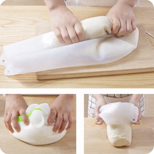 Silica gel knead dough bag can do fruit juice puree can kneading dough baking noodle flour mix tool