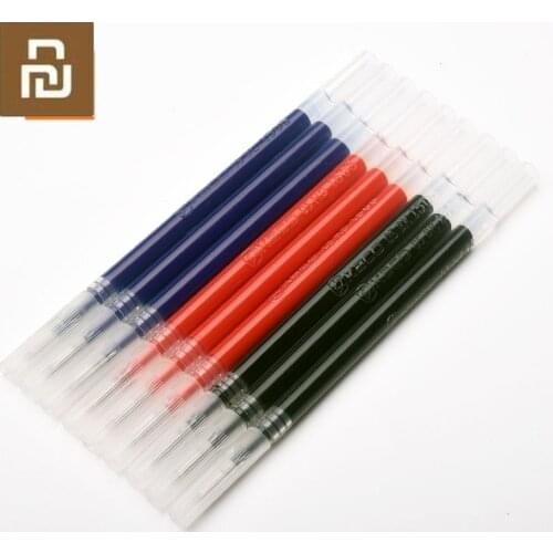 4color Kaco Gel Ink Refill Standard Universal 10pcs/box Gel Pens 0.5mm Refills School Office Supplies