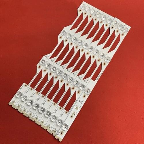 9pcs/kit LED strip 4leds 50HR330M04A5 50HR330M04B 4C-LB5004-HR02J 4C-LB5004-HR11J ForTCL L50P1-UD L50P1S-F screen LVU500ND1L