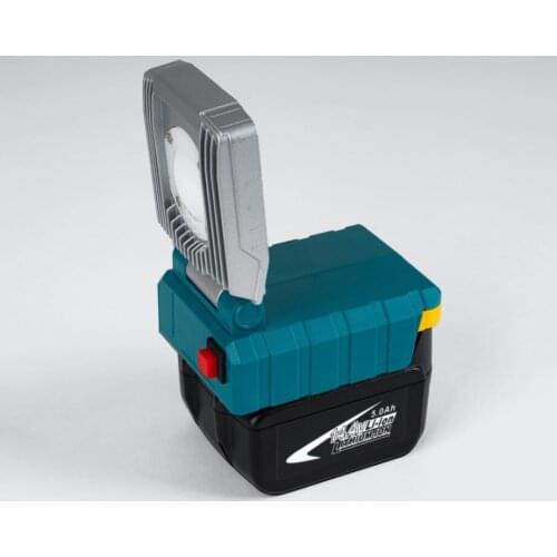 14.4V/18V/20V LED Working Light Lamp Li-ion Battery Supply for Makita Battery Power Tool Electric Tool Part Home Decoration