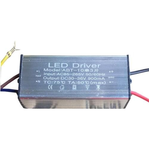 LED driving power supply 10 series 3 parallel 30W floodlight / outdoor lamp waterproof power supply constant current isolation