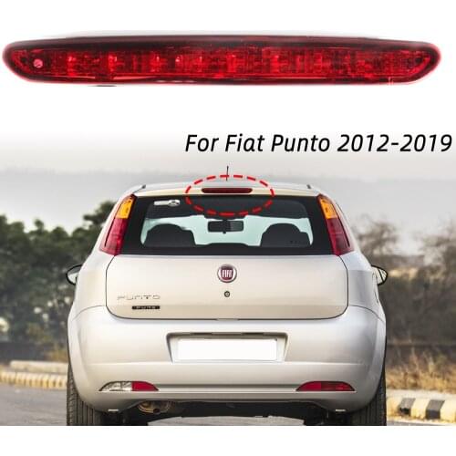 MZORANGE LED 3rd Third Brake Light For Fiat Punto Evo Abarth Grande Punto 2008-2012 additional light Rear Stop Lamp 51974522