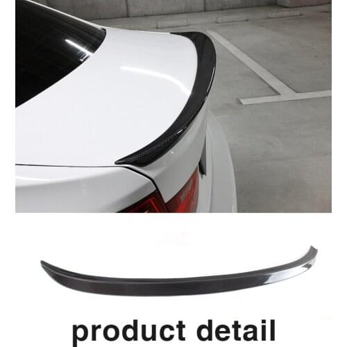 Carbon Fiber Car Trunk Wing Lip Spoiler for BMW F30 320i 325i 328i 335i Sedan 4-Door 2012-2018