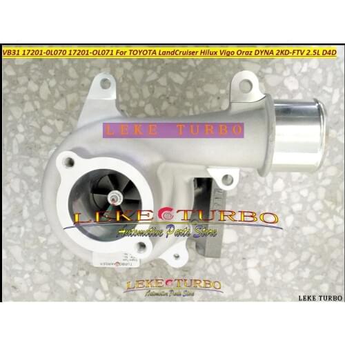 VB31 17201-0L070 17201-OL071 17201-0L071 17201-OL070 NO Actuator Turbo For TOYOTA LandCruiser Hilux Vigo Oraz DYNA 2KD-FTV 2.5L