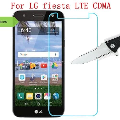 Smartphone Tempered Glass 9H Explosion-proof Protective Film Screen Protector phone For LG fiesta LTE CDMA