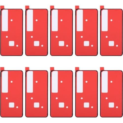 10 PCS for Xiaomi Mi 10 5G Mi 10 Pro 5G Mi 10 Lite 5G Back Battery Housing Cover Adhesive for Mi 10 Lite 5G Phone cover Sticker