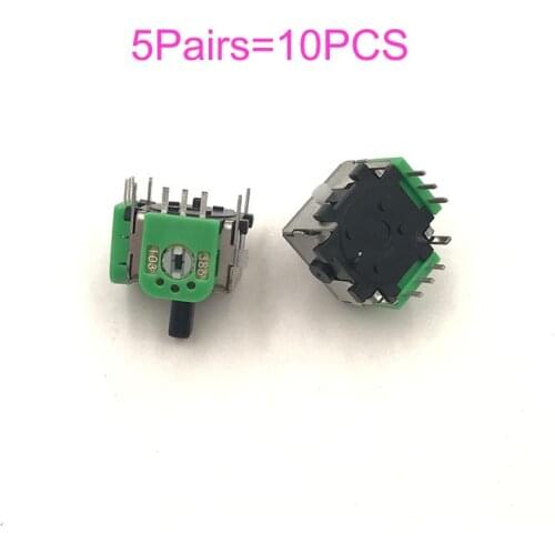 10pcs Replacement 3D Analog Joystick for NGC GameCube Controller Repair Parts