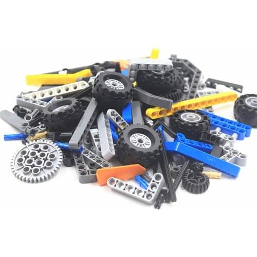100g Bulk Technic Parts To Create Personal MOC Include Different Spare Pieces Toys Compatible With Lego for kids boys toy