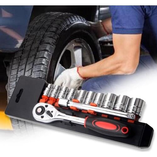 12Pcs/Set 3/8inch Professional auto repair tool household socket wrench set ratchet wrench Combination Car Repair Tool Set Kit