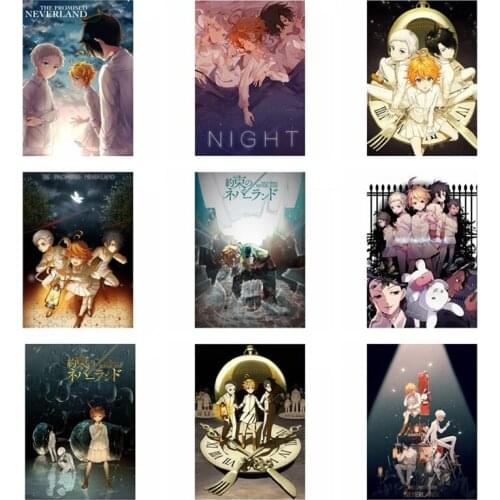 Diamond Embroidery 5D DIY Diamond Painting Anime Anime The Promised Neverland Cross Stitch Rhinestone Home Decoration