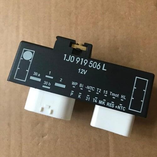 Auto Radiator Fan Castor Relay Control Module For Audi Seat Skoda VW 1J0919506L