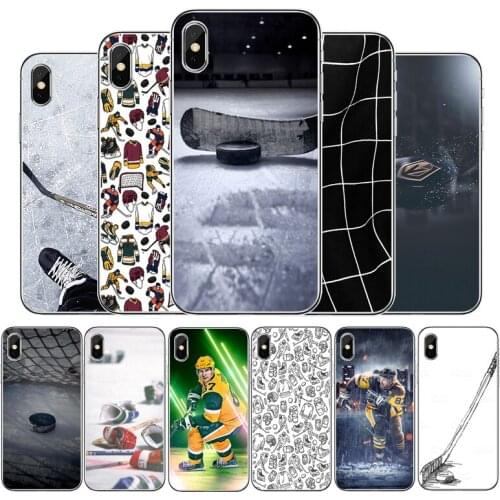 Hockey Silicone phone case For iphone 11Pro Max 11 XR XS Max X 8 7 6 6S Plus 5 5S SE 2020 Back Cover Shell