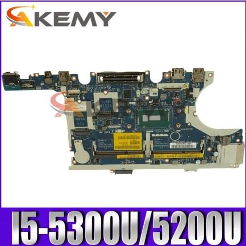 For DELL Latitude 7450 E7450 Laptop Motherboard With I5-5300U/5200U ZBU10 LA-A961P CN-0R1VJD 0RIVJD Mainboard 100% Test OK