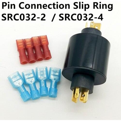 SRC032-SRC045 current slip ring connector 2p 4p 8p connector