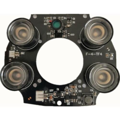 High Power Array IR LED Light Board CCTV Security Camera Infrared Light Board Surveillance Accessory Viewing range 30-50m