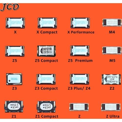 JCD Top Ear Speaker Earpiece Headset Buzzer For Sony Xperia Z Z1 Z2 Z3 Z4 Z5 M5 M4 X Compact Premium Plus Ultra Performance