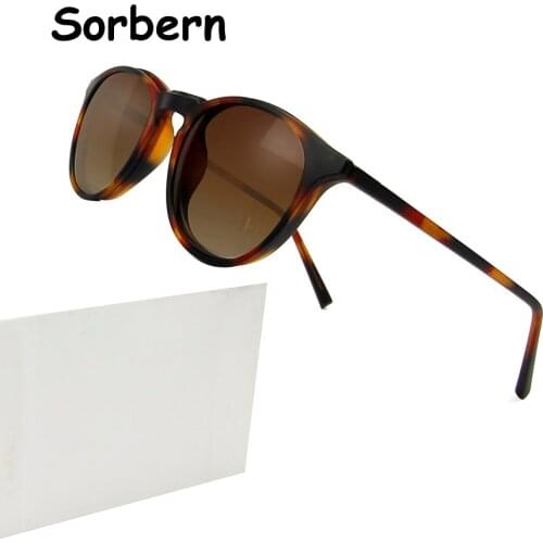 Magnet Polarized Sunglasses Women Designer TR90 Light Weight Round Vintage Transparent Eyeglasses Female Clip on Sun Glasses Men