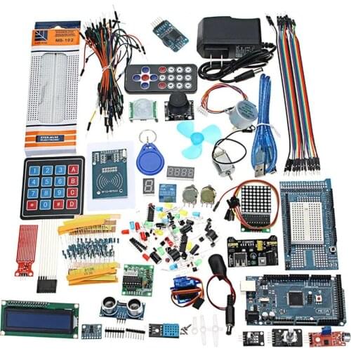 Mega 2560 The Most Complete Ultimate Starter Kits No Battery Version Geekcreit for Arduino - products that work with official Ar