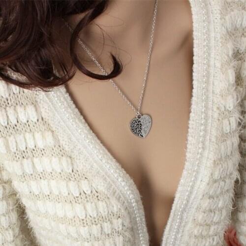 2021 new Hot Sell mother daughter eternal love necklace Jewelry Wholesale 1 pcs Jewelry Wholesale