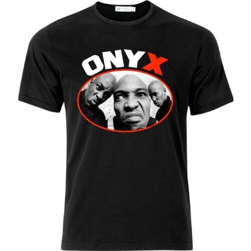 ONYX Old School Hip Hop T Shirt Black