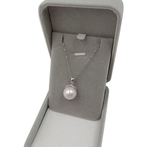 18 inch 925 silver wave chain pearl pendant necklace,100% nature freshwater pearl in 14-17 mm big perfect round,AA grade