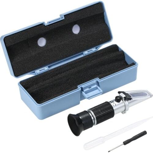 Portable auto refractometer Methanol Antifreeze Tester -50~0 Methanol Freezing Point meter Water freezing point tester