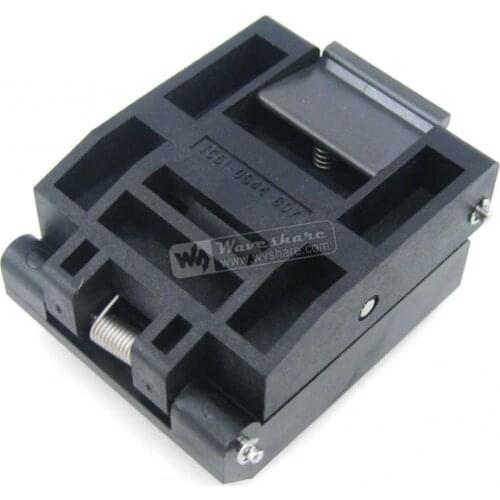 IC51-0644-807 IC51-0644-807-6 Yamaichi IC Test & Burn-in Socket for QFP64/TQFP64/FQFP64/PQFP64 package 0.5 mm Pitch