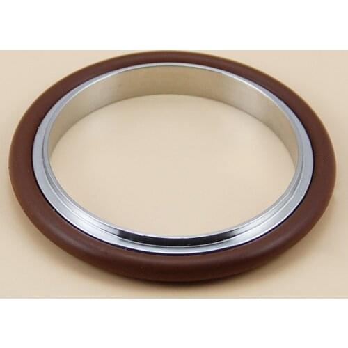 5 PCS/Set KF16 KF25 KF40 KF50 stainless steel 304 vacuum clamp center stand bracket & fluorine rubbe O-ring