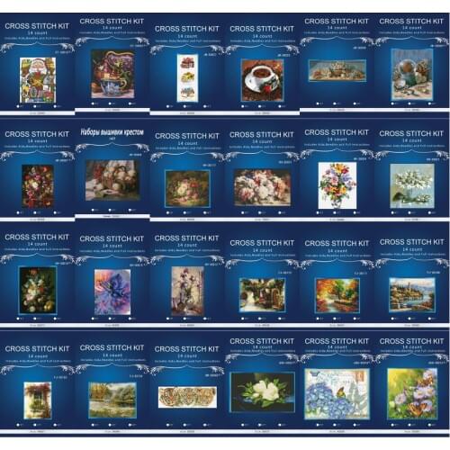 Oneroom Embroidery,DIY Wolf Painting,Cross stitch,kits,14CT flowers style Cross-stitch,Sets For Embroidery, Needlework, 4