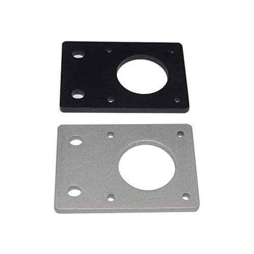 1Pcs NEMA 17 42-Series Stepper Motor Mounting Plate Fixed Plate Bracket for 3D Printer CNC Parts Fit 2020 2040 Profiles