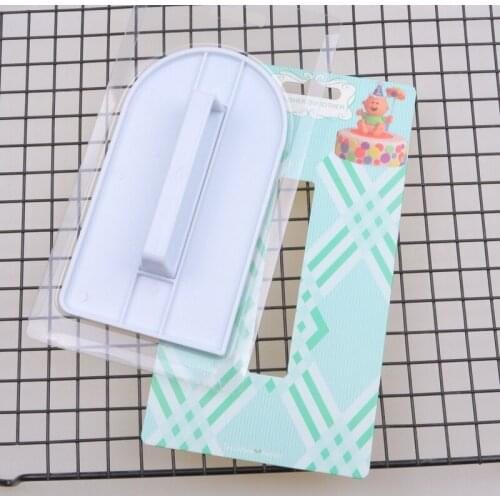 1 PC Plastic Cake Cream Smooth Tool Kitchen Bakeware Cooking Mold Cake Surface Smoother Polisher Pastry Cupcake Icing Molds A318