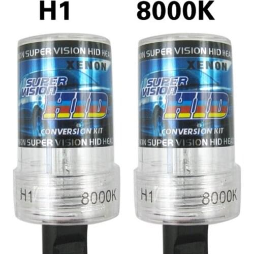 2pcs Waterproof 12V 35W H1 8000K HID-Xenon Lights for Car Headlamp Replacement Car light source Headlight bulbs lamps