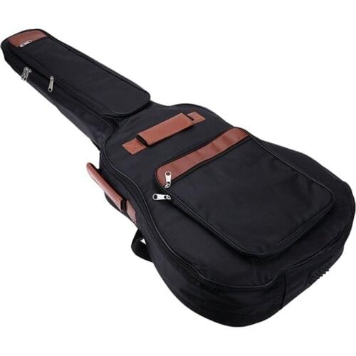 41inch Guitar Backpack Shoulder Straps Pockets 8mm Cotton Padded Gig Bag Case