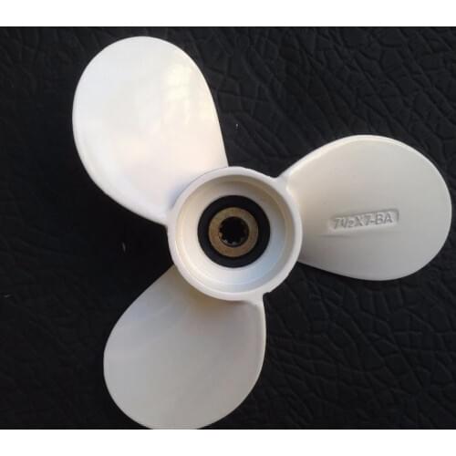 Free shipping 7 1/2x7 PARSUN propellers PARSUN aluminium propellers 4HP 5HP 6HP PARSUN marine propeller