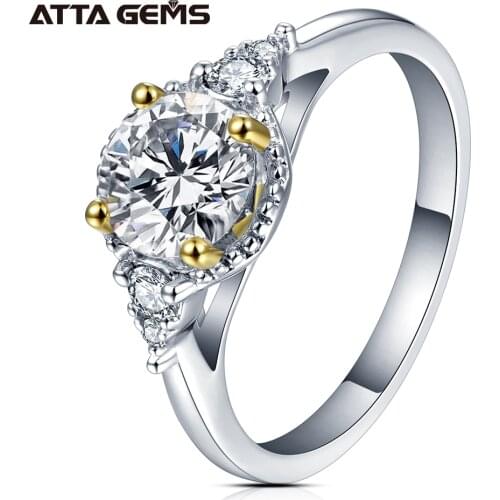 ATTAGEMS Women's Gold Rings